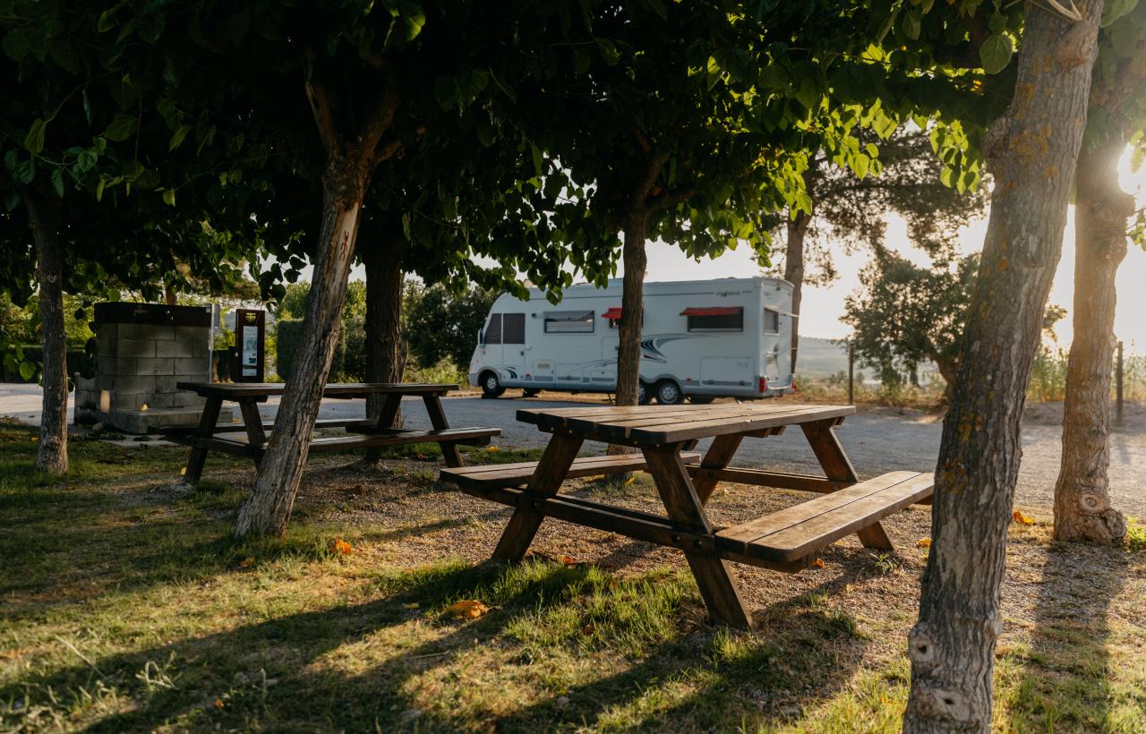 Zona de picnic àrea Sant Pere de Riudebitlles