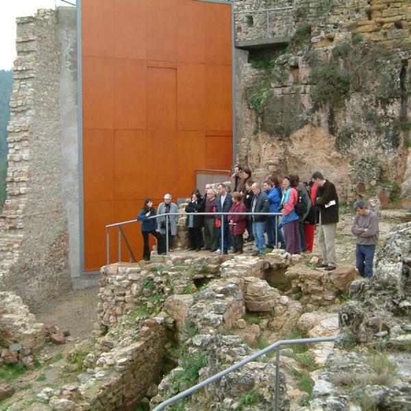 Exterior del Centre d'Interpretació del Castell de Gelida