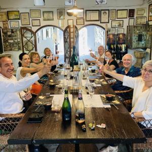 Tasting in the Museum room