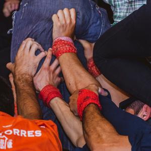 El Secret dels Castellers de Vilafranca. Som el peu