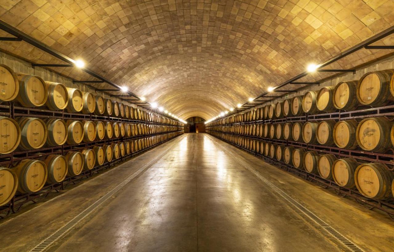 Sala de barriques Celler d'Espiells